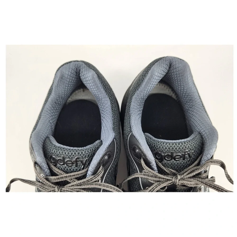Gravity Defyer g-defy Mighty Walk Ion Walking Shoes Mens 13 Black Grey TB9024MBL